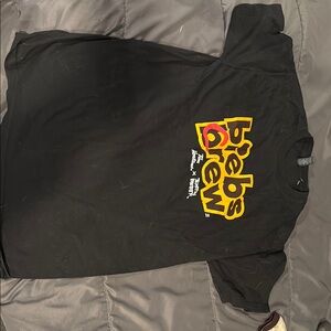 Bieber Crew Black Long Sleeve Tee